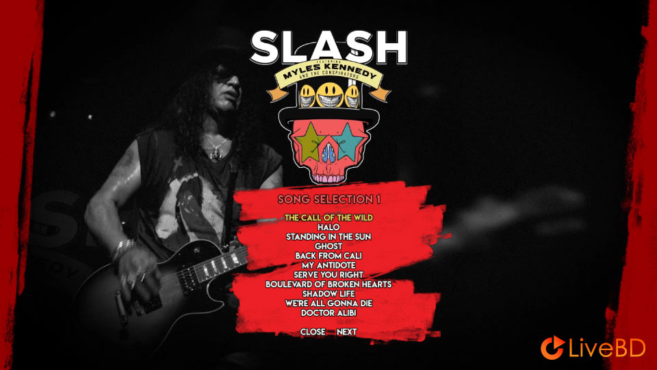 Slash (Guns N′ Roses) – Living The Dream Tour (2019) BD蓝光原盘 36.8G_Blu-ray_BDMV_BDISO_1