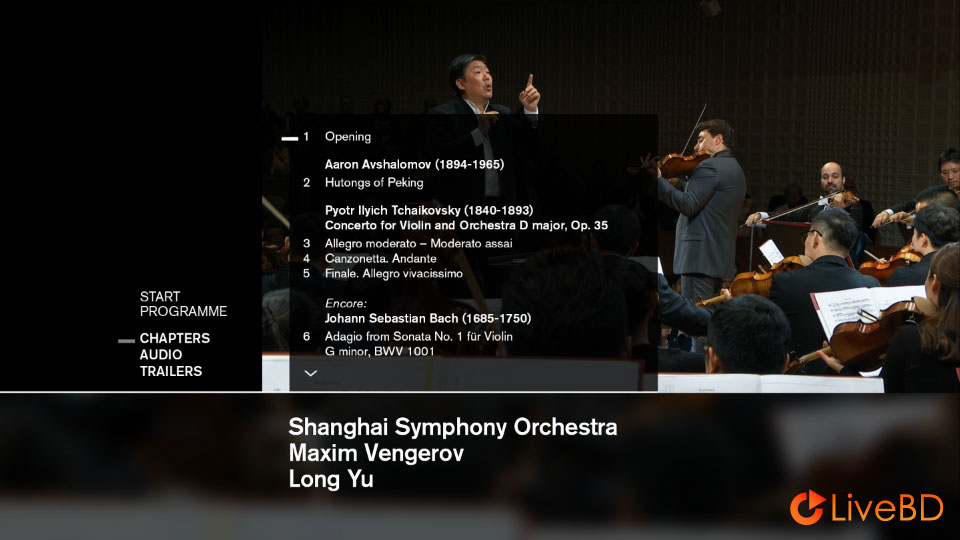 余隆 & Shanghai Symphony Orchestra – Avshalomov, Tchaikovsky, Shostakovich (2019) BD蓝光原盘 22.8G_Blu-ray_BDMV_BDISO_1