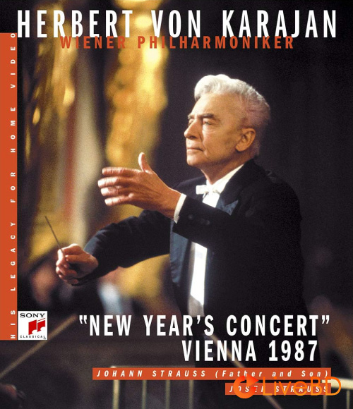 Herbert von Karajan – New Year′s Concert Vienna 1987 (2019) BD蓝光原盘 24.4G_Blu-ray_BDMV_BDISO_