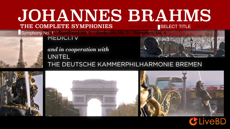 Paavo Jarvi & Deutsche Kammerphilharmonie – Brahms The Complete Symphonies (2020) BD蓝光原盘 22.2G_Blu-ray_BDMV_BDISO_1