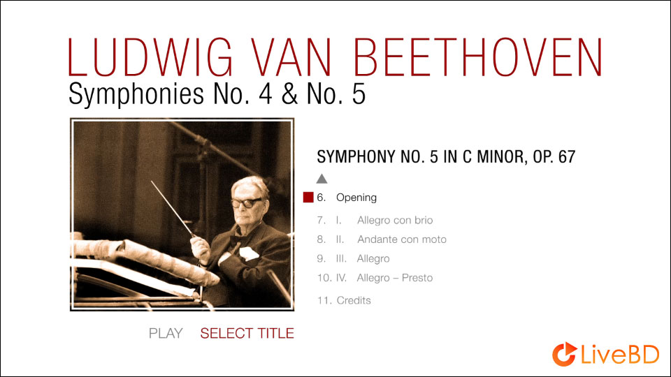 Otto Klemperer & New Philharmonia Orchestra – Beethoven Symphonies 1-9 (5BD) (2020) BD蓝光原盘 99.3G_Blu-ray_BDMV_BDISO_3