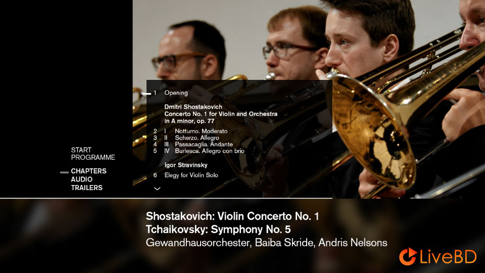 Andris Nelsons – Shostakovich Violin Concerto No. 1 & Tchaikovsky Symphony No. 5 (2020) BD蓝光原盘 22.4G_Blu-ray_BDMV_BDISO_1