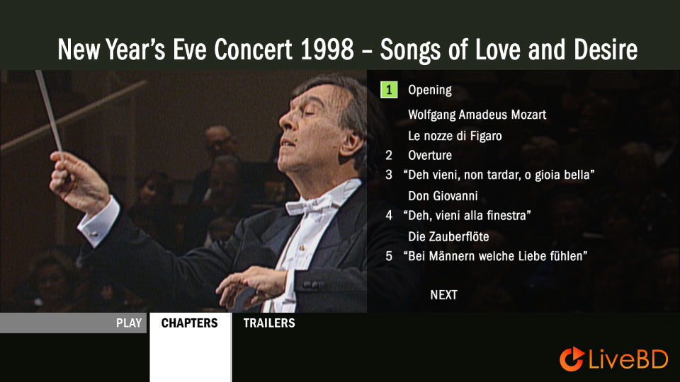 New Year′s Eve Concert 1998 / Silvesterkonzert 1998 (2020) BD蓝光原盘 20.1G_Blu-ray_BDMV_BDISO_1