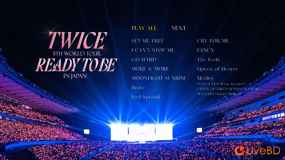 TWICE 5TH WORLD TOUR READY TO BE in JAPAN [初回限定盤Blu-ray] (2024) BD蓝光原盘 43.8G_Blu-ray_BDMV_BDISO_1