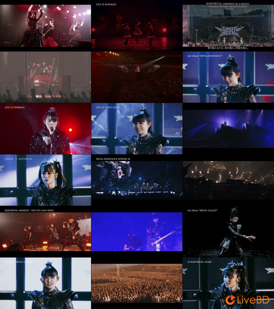 BABYMETAL 10 BABYMETAL YEARS [THE ONE LIMITED EDITION] (2BD) (2020) BD蓝光原盘 35.8G_Blu-ray_BDMV_BDISO_2