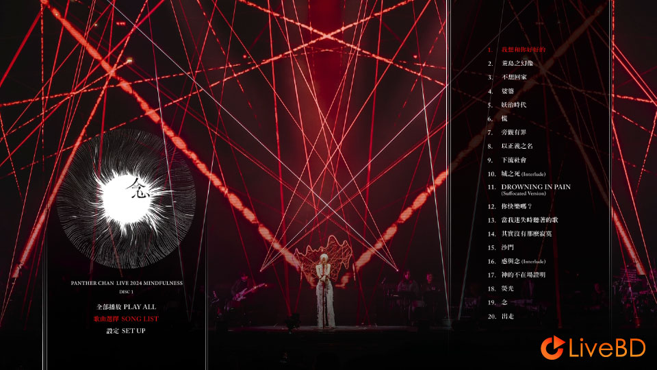 陳蕾演唱會2024 念 Panther Chan Live 2024 Mindfulness (2BD) (2025) BD蓝光原盘 53.9G_Blu-ray_BDMV_BDISO_1