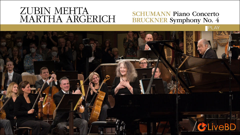 Zubin Mehta, Martha Argerich & Wiener Philharmoniker – Schumann & Bruckner (2024) BD蓝光原盘 31.4G_Blu-ray_BDMV_BDISO_1
