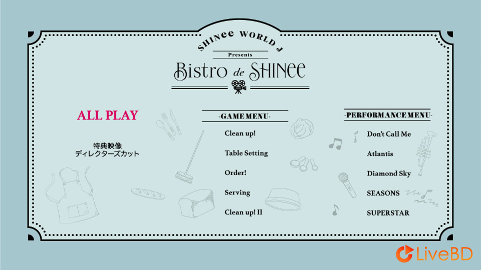 SHINee WORLD J Presents～Bistro de SHINee～(2021) BD蓝光原盘 43.2G_Blu-ray_BDMV_BDISO_1