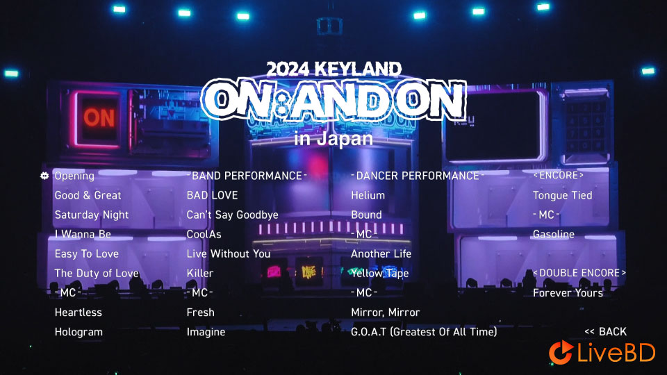 KEY 2024 KEYLAND ON AND ON in Japan (2025) BD蓝光原盘 43.3G_Blu-ray_BDMV_BDISO_1