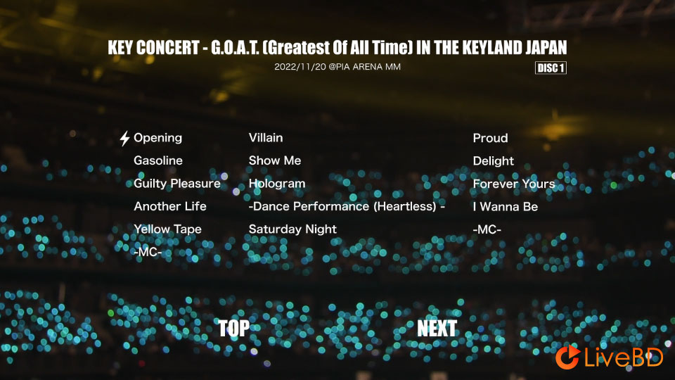 KEY G.O.A.T (Greatest Of All Time) IN THE KEYLAND JAPAN (2BD) (2023) BD蓝光原盘 63.1G_Blu-ray_BDMV_BDISO_1