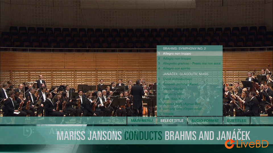 Mariss Jansons & Bayerischen Rundfunks – Brahms and Janacek (2014) BD蓝光原盘 18.5G_Blu-ray_BDMV_BDISO_1