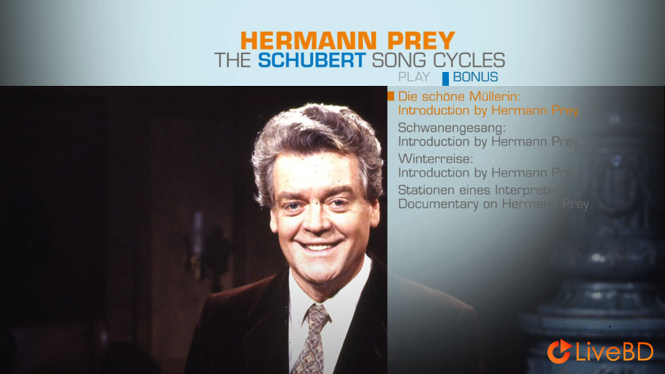 Hermann Prey – The Schubert Song Cycles (2016) BD蓝光原盘 42.4G_Blu-ray_BDMV_BDISO_1