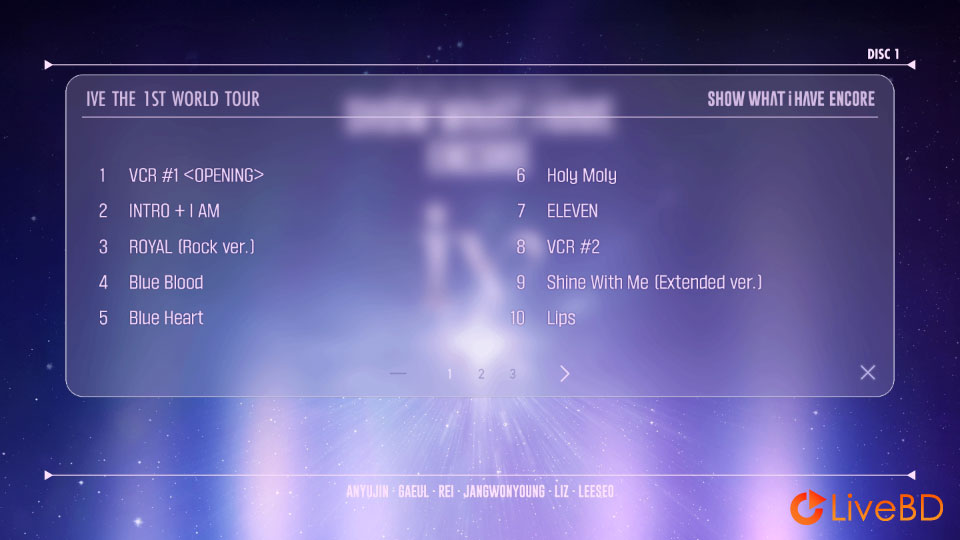IVE THE 1ST WORLD TOUR SHOW WHAT I HAVE ENCORE [韓国盤] (2BD) (2025) BD蓝光原盘 68.1G_Blu-ray_BDMV_BDISO_1
