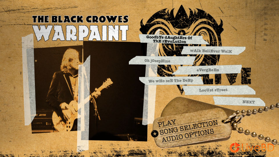 The Black Crowes – Warpaint Live (2009) BD蓝光原盘 19.6G_Blu-ray_BDMV_BDISO_1