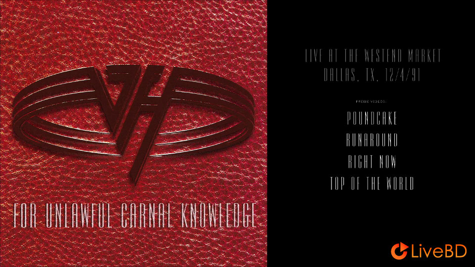 Van Halen – For Unlawful Carnal Knowledge (2024) BD蓝光原盘 10.1G_Blu-ray_BDMV_BDISO_1