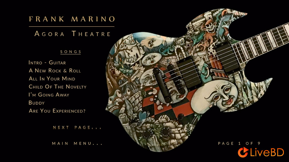Frank Marino – Live At The Agora Theatre (2019) BD蓝光原盘 44.7G_Blu-ray_BDMV_BDISO_1