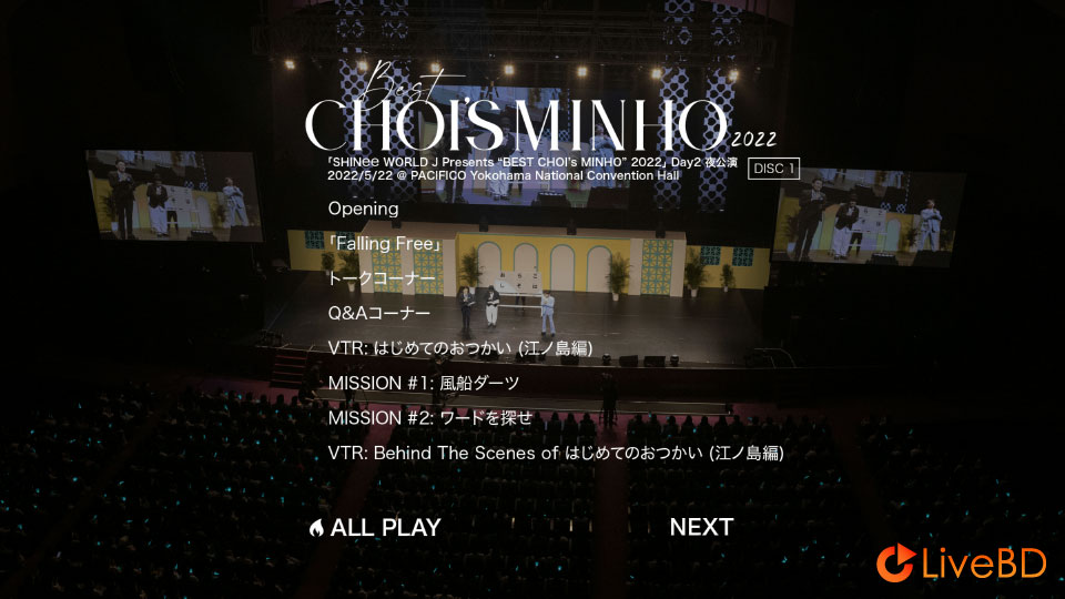 MINHO 崔珉豪 SHINee WORLD J Presents BEST CHOI′s MINHO 2022 (2BD) (2022) BD蓝光原盘 78.5G_Blu-ray_BDMV_BDISO_1