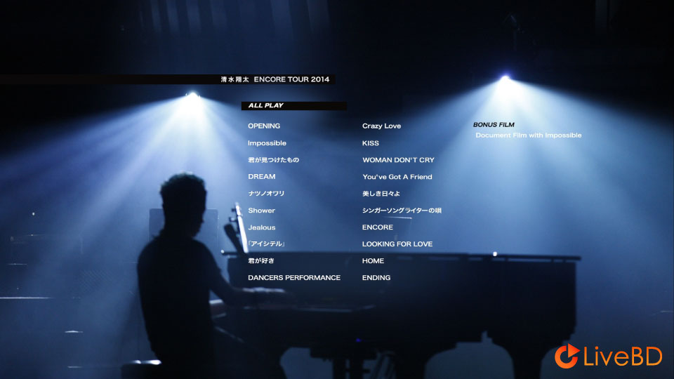 清水翔太 ENCORE TOUR 2014 (2014) BD蓝光原盘 40.7G_Blu-ray_BDMV_BDISO_1