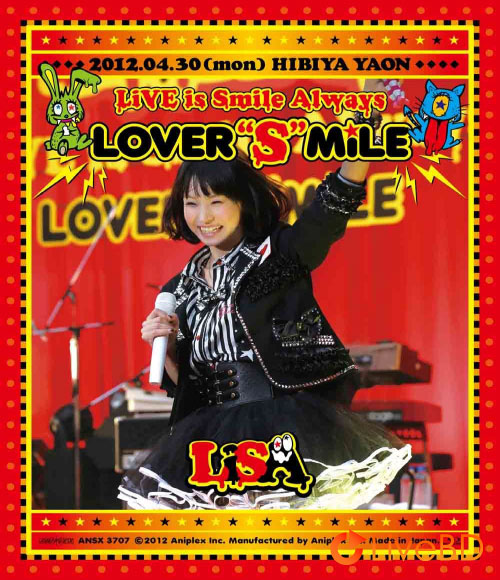 织部里沙 LiSA LiVE is Smile Always～LOVER“S”MiLE～in日比谷野外大音楽堂 (2012) BD蓝光原盘 37.4G_Blu-ray_BDMV_BDISO_