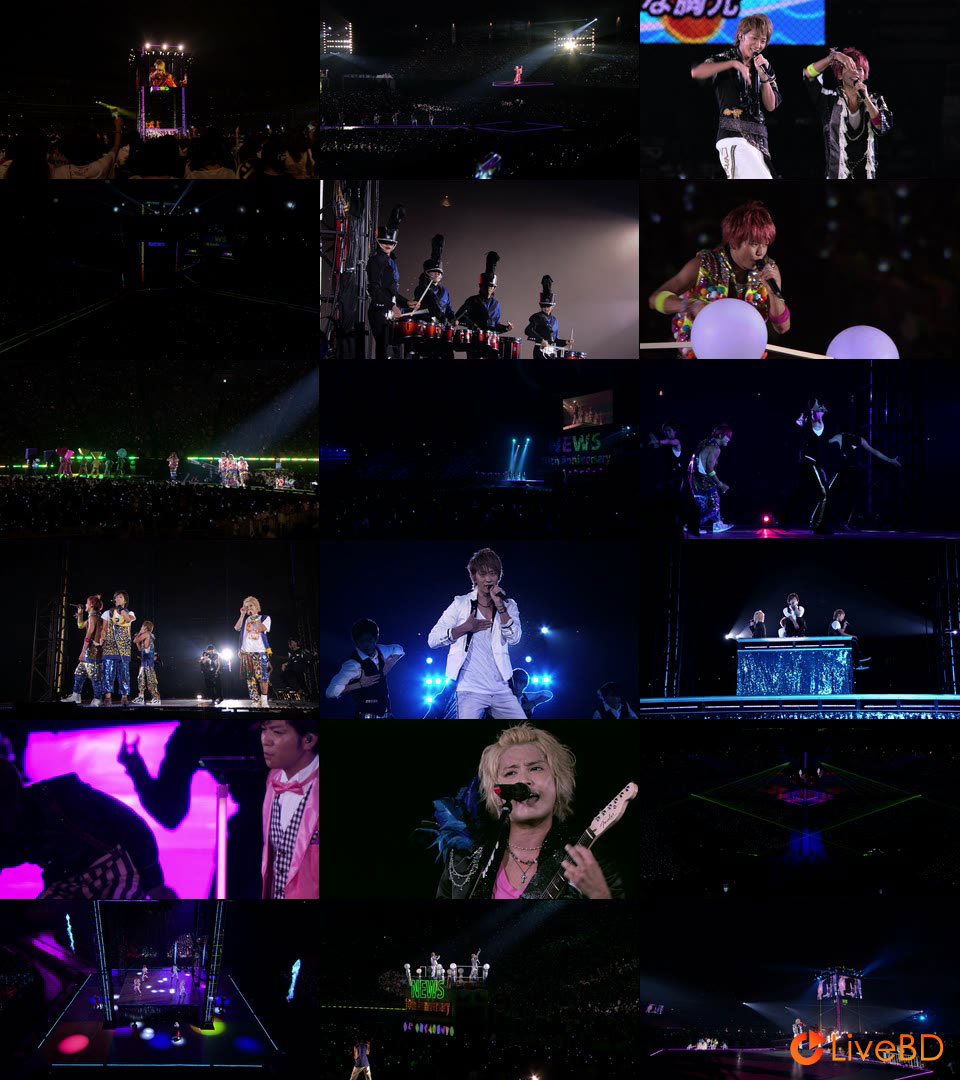 NEWS 10th Anniversary in Tokyo Dome [初回仕様盤] (3BD) (2014) BD蓝光原盘 93.7G_Blu-ray_BDMV_BDISO_2