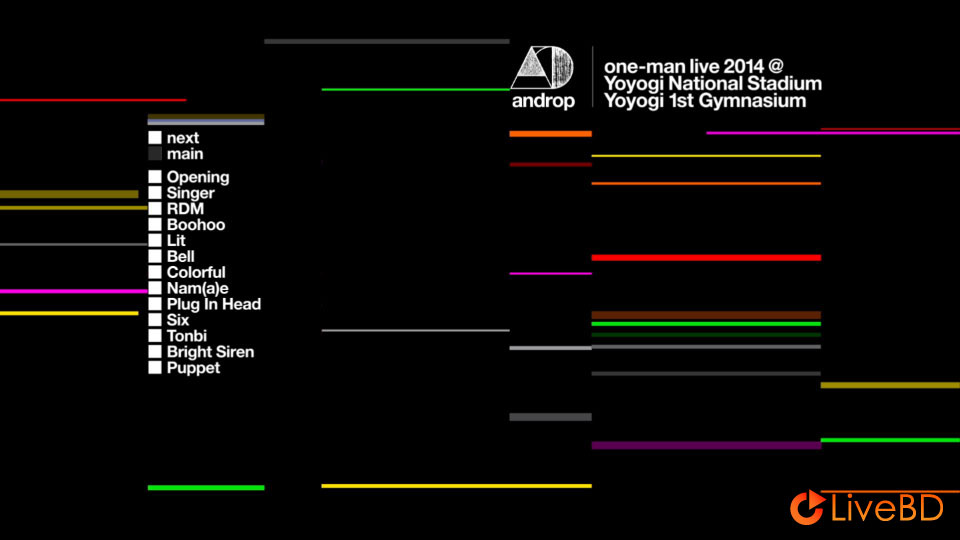 androp one-man live 2014 at 国立代々木競技場 · 第一体育館 (2014) BD蓝光原盘 35.9G_Blu-ray_BDMV_BDISO_1