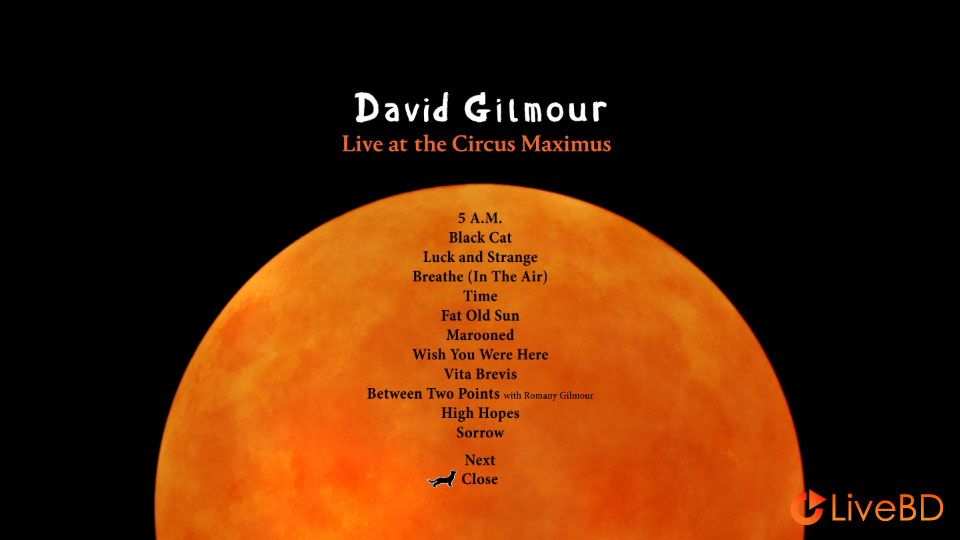 David Gilmour (Pink Floyd) – Live At The Circus Maximus (2BD) (2025) BD蓝光原盘 85.8G_Blu-ray_BDMV_BDISO_1