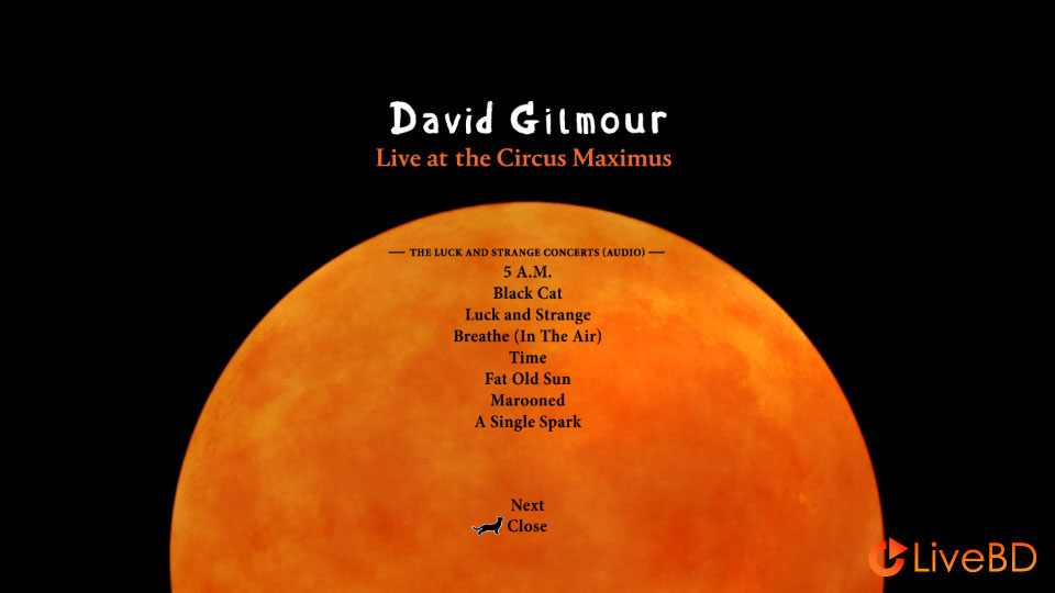 David Gilmour (Pink Floyd) – Live At The Circus Maximus (2BD) (2025) BD蓝光原盘 85.8G_Blu-ray_BDMV_BDISO_3