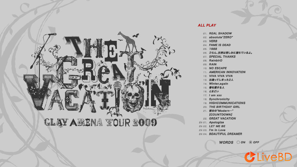 GLAY 20th Anniversary LIVE BOX VOL.2 (3BD) (2015) BD蓝光原盘 127.3G_Blu-ray_BDMV_BDISO_3