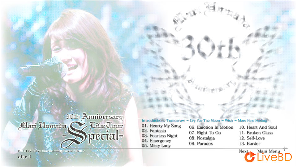 浜田麻里 30th Anniversary Mari Hamada Live Tour～Special～(2BD) (2015) BD蓝光原盘 50.6G_Blu-ray_BDMV_BDISO_1