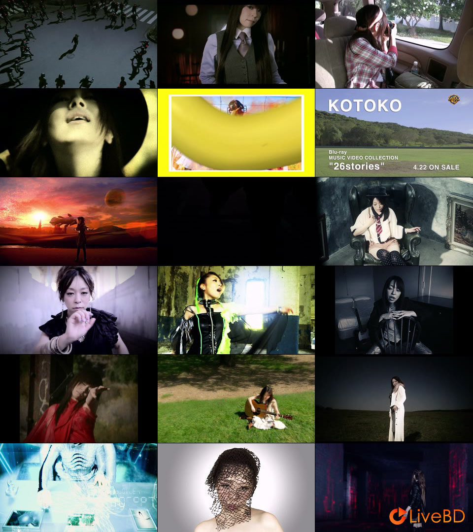 KOTOKO MUSIC VIDEO COLLECTION“26stories”[初回限定盤] (2015) BD蓝光原盘 22.2G_Blu-ray_BDMV_BDISO_2