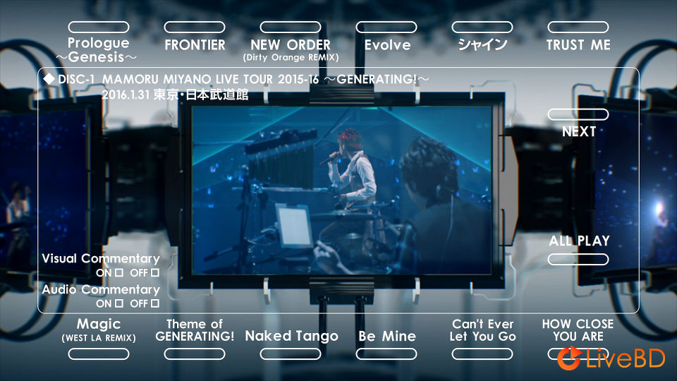 宮野真守 MAMORU MIYANO LIVE 2015-16～GENERATING!～(2BD) (2016) BD蓝光原盘 61.6G_Blu-ray_BDMV_BDISO_1