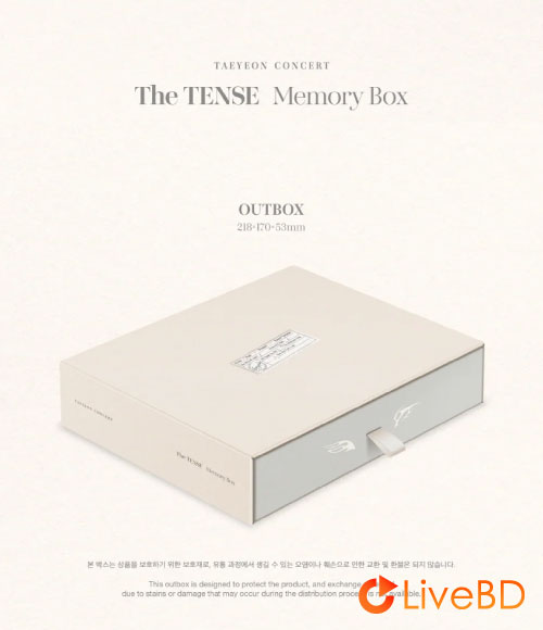 Taeyeon 泰妍 TAEYEON CONCERT The TENSE Memory Box (2BD) (2025) BD蓝光原盘 62.3G_Blu-ray_BDMV_BDISO_