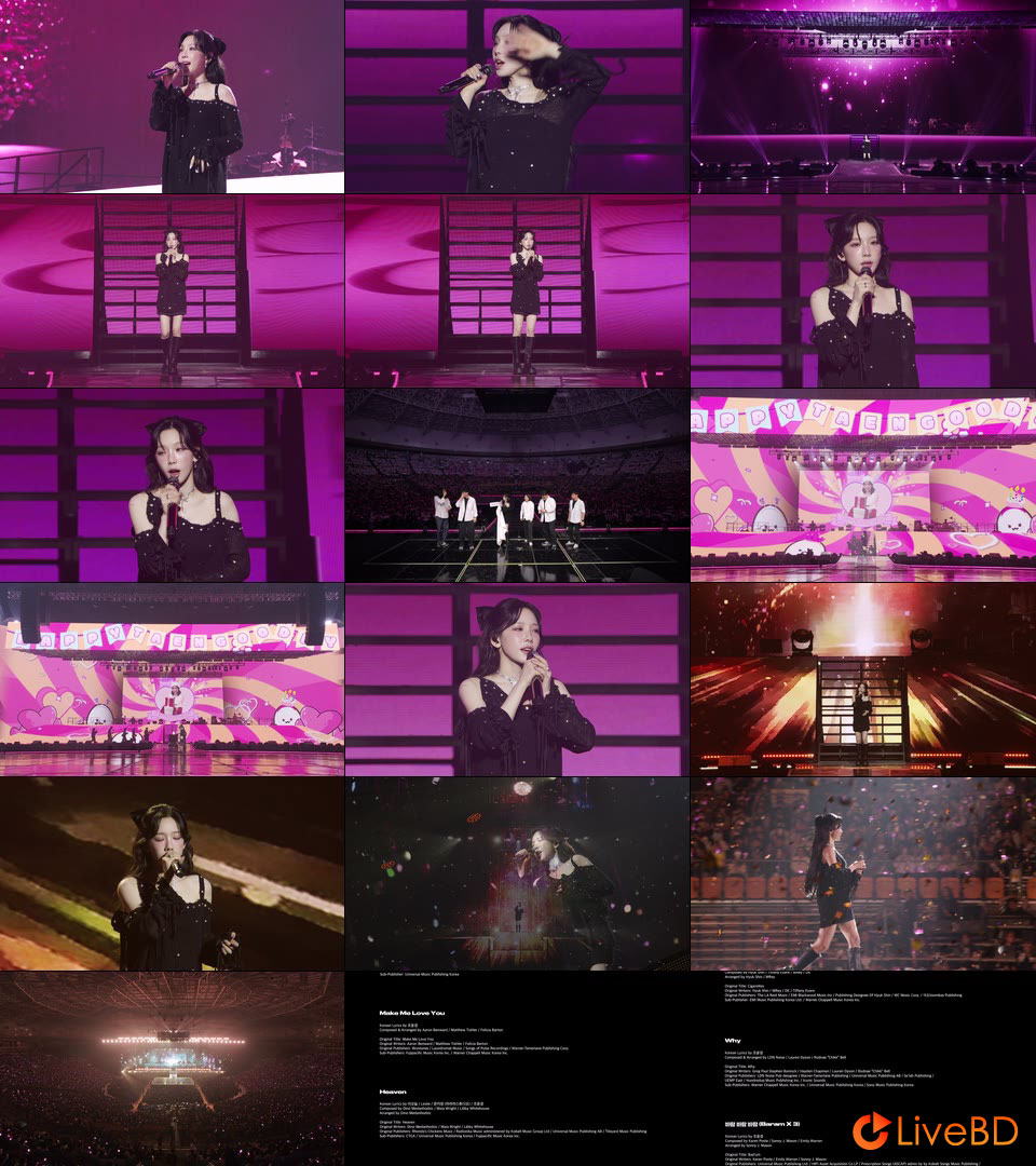 Taeyeon 泰妍 TAEYEON CONCERT The TENSE Memory Box (2BD) (2025) BD蓝光原盘 62.3G_Blu-ray_BDMV_BDISO_4