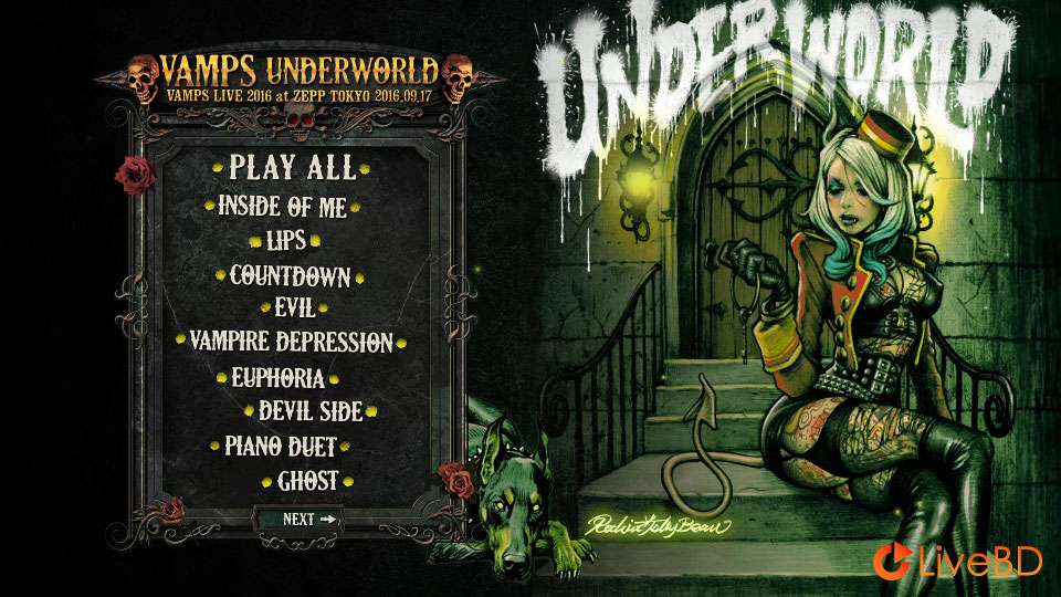 VAMPS LIVE 2016 at ZEPP TOKYO 2016.09.17 (2017) BD蓝光原盘 21.4G_Blu-ray_BDMV_BDISO_1