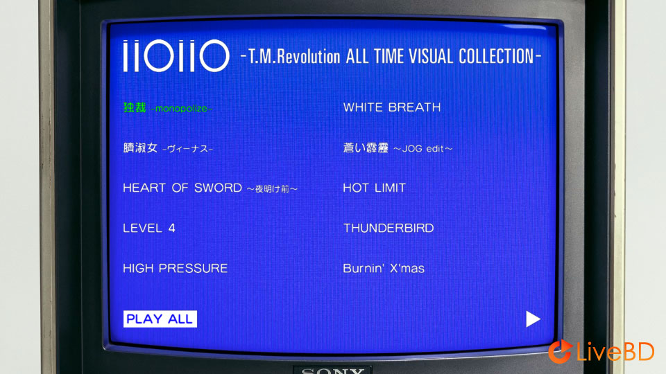 T.M.Revolution 2020 T.M.Revolution ALL TIME VISUAL COLLECTION (2017) BD蓝光原盘 42.1G_Blu-ray_BDMV_BDISO_1 T.M.Revolution 2020 T.M.Revolution ALL TIME VISUAL COLLECTION (2017) BD蓝光原盘 42.1G_Blu-ray_BDMV_BDISO_1