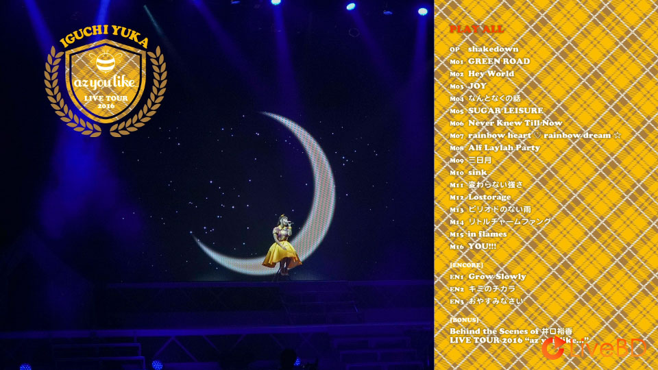 井口裕香 2nd LIVE TOUR 2016 az you like… (2017) BD蓝光原盘 42.9G_Blu-ray_BDMV_BDISO_1