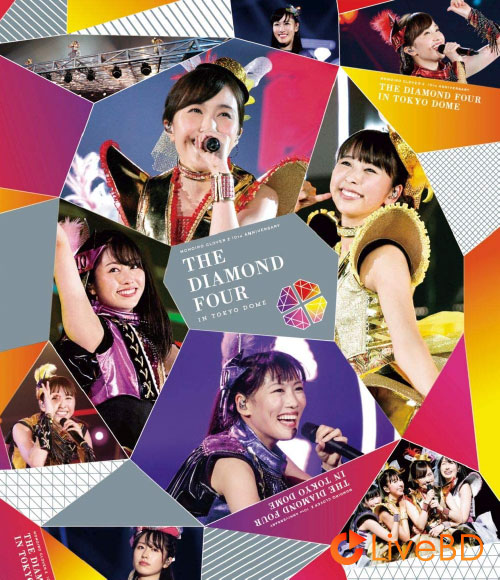 ももいろクローバーZ 10th Anniversary The Diamond Four in 桃響導夢 [初回限定盤] (4BD) (2018) BD蓝光原盘 145.1G