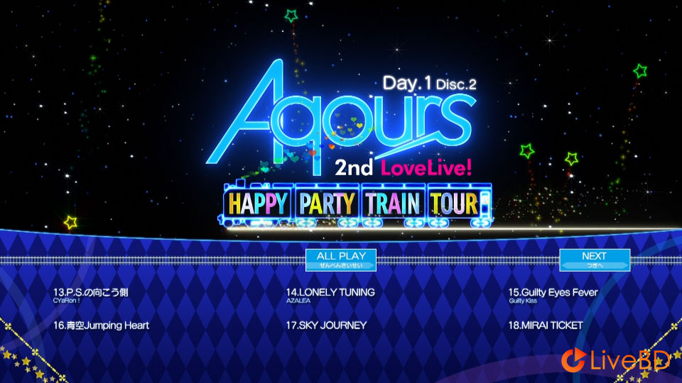 LoveLive! Sunshine!! Aqours 2nd LoveLive! HAPPY PARTY TRAIN TOUR Memorial BOX (6BD) (2018) BD蓝光原盘 177.6G_Blu-ray_BDMV_BDISO_3