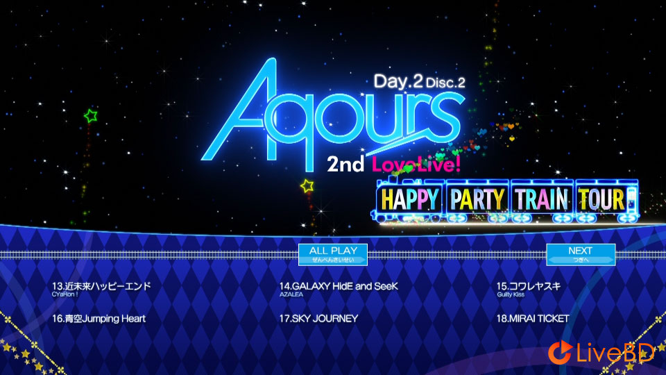 LoveLive! Sunshine!! Aqours 2nd LoveLive! HAPPY PARTY TRAIN TOUR Memorial BOX (6BD) (2018) BD蓝光原盘 177.6G_Blu-ray_BDMV_BDISO_7