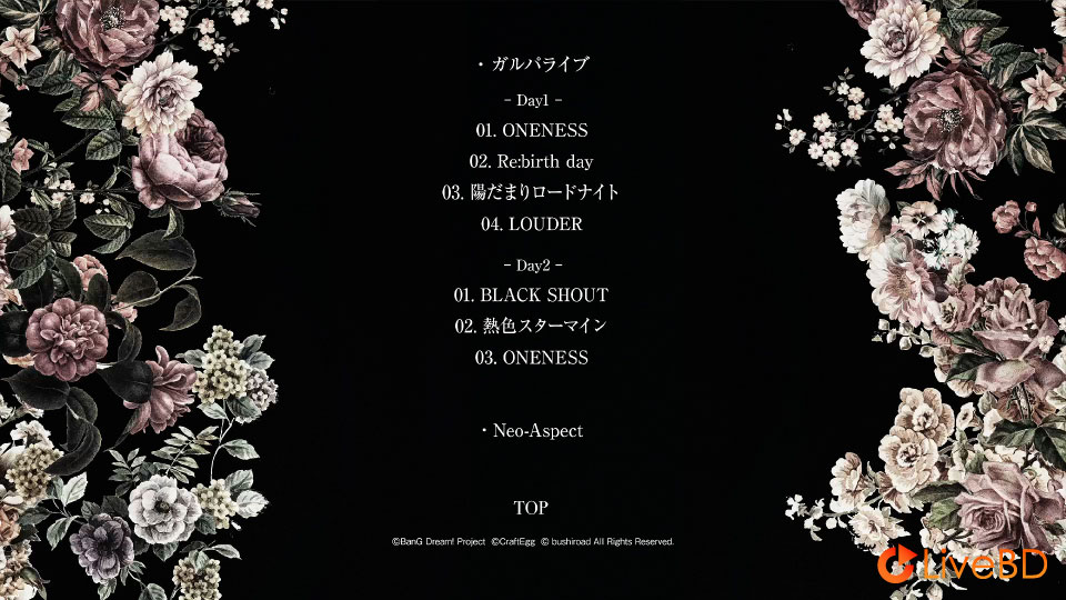 BanG Dream! Roselia ガルパライブ & ガルパーティ! in 東京 (2018) BD蓝光原盘 11.5G_Blu-ray_BDMV_BDISO_1