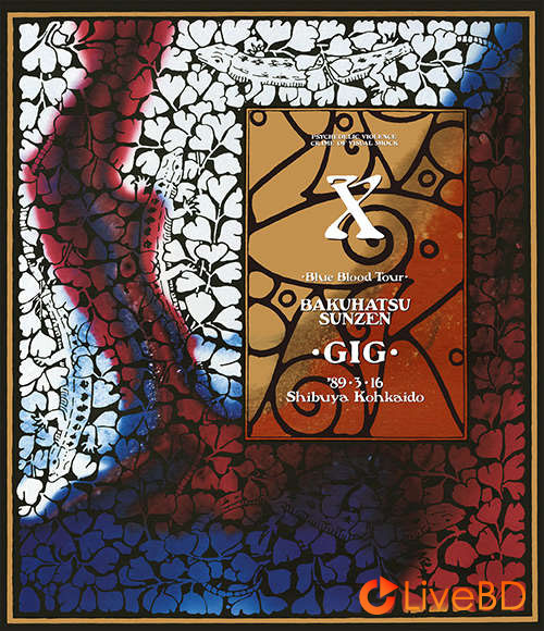X JAPAN Blue Blood Tour 爆発寸前GIG (2018) BD蓝光原盘 17.5G