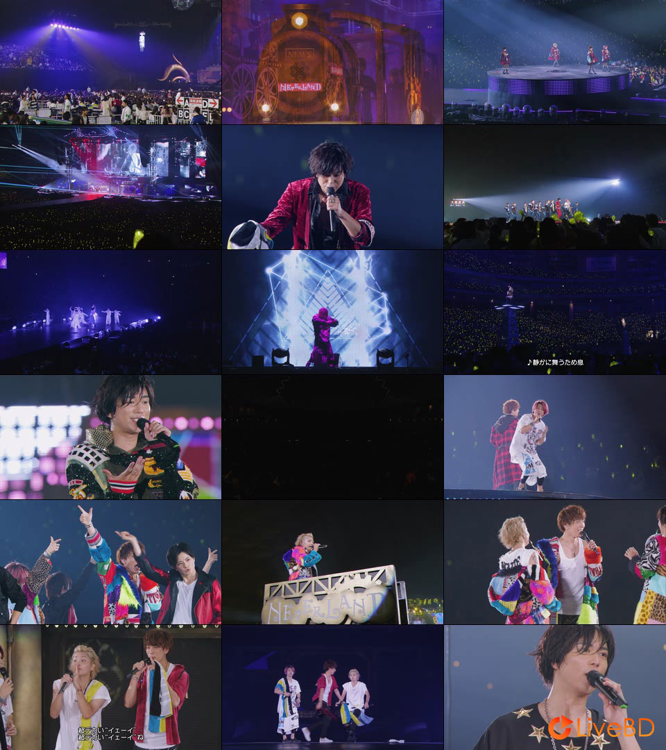 NEWS LIVE TOUR 2017 NEVERLAND [初回盤] (4BD) (2018) BD蓝光原盘 102.3G_Blu-ray_BDMV_BDISO_2