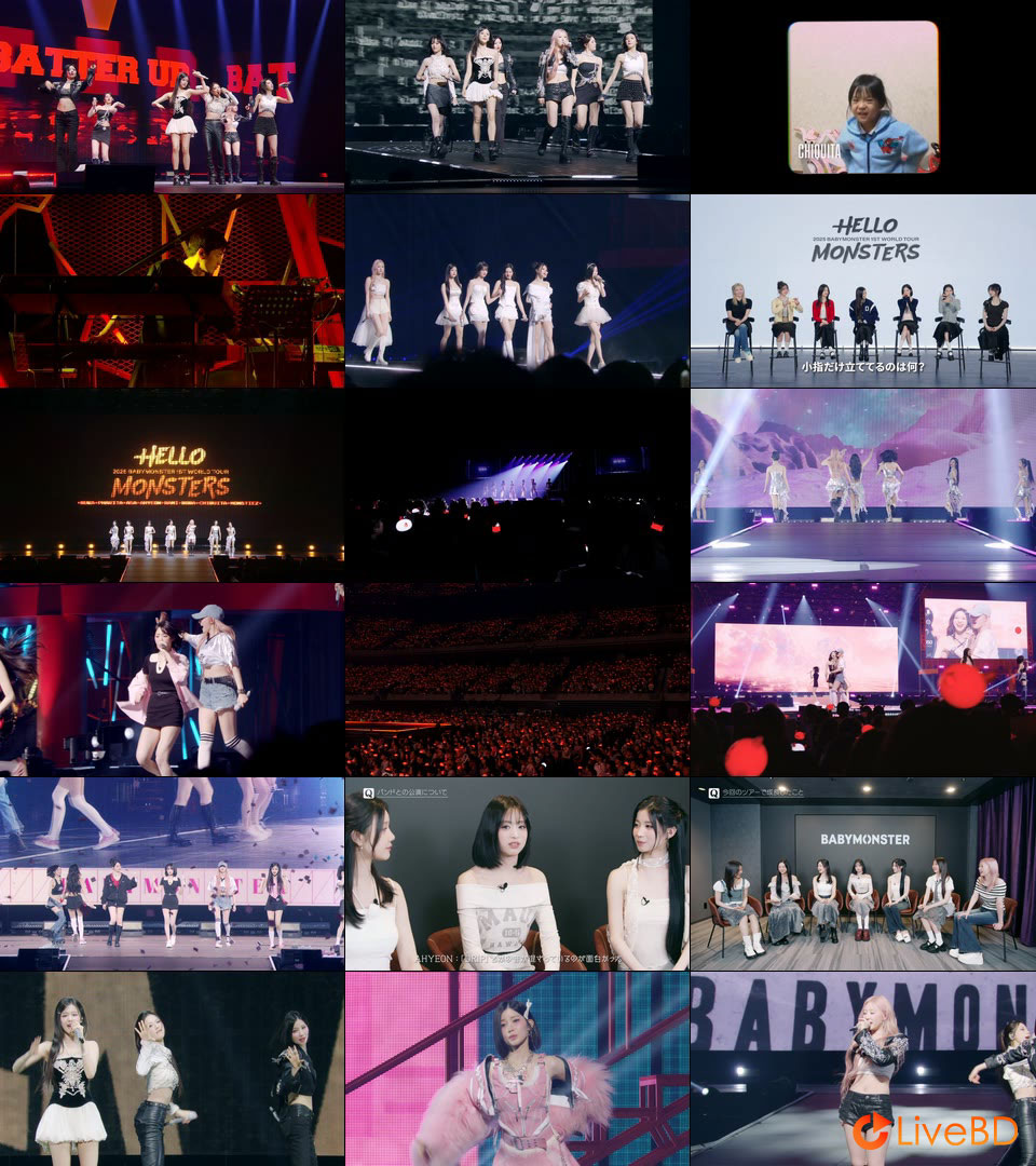 BABYMONSTER 1ST WORLD TOUR HELLO MONSTERS IN JAPAN～2025.04.13 K-ARENA YOKOHAMA～(2025) BD蓝光原盘 36.2G_Blu-ray_BDMV_BDISO_2
