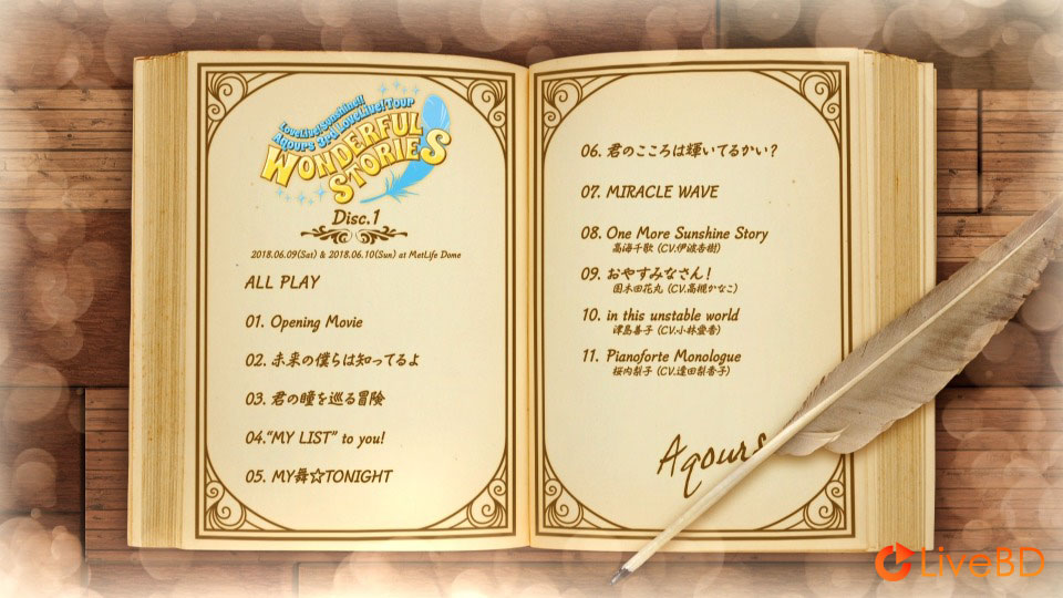 LoveLive! Sunshine!! Aqours 3rd LoveLive! Tour~WONDERFUL STORIES~Blu-ray Memorial BOX (6BD) (2019) BD蓝光原盘 174.8G_Blu-ray_BDMV_BDISO_1 LoveLive! Sunshine!! Aqours 3rd LoveLive! Tour~WONDERFUL STORIES~Blu-ray Memorial BOX (6BD) (2019) BD蓝光原盘 174.8G_Blu-ray_BDMV_BDISO_1