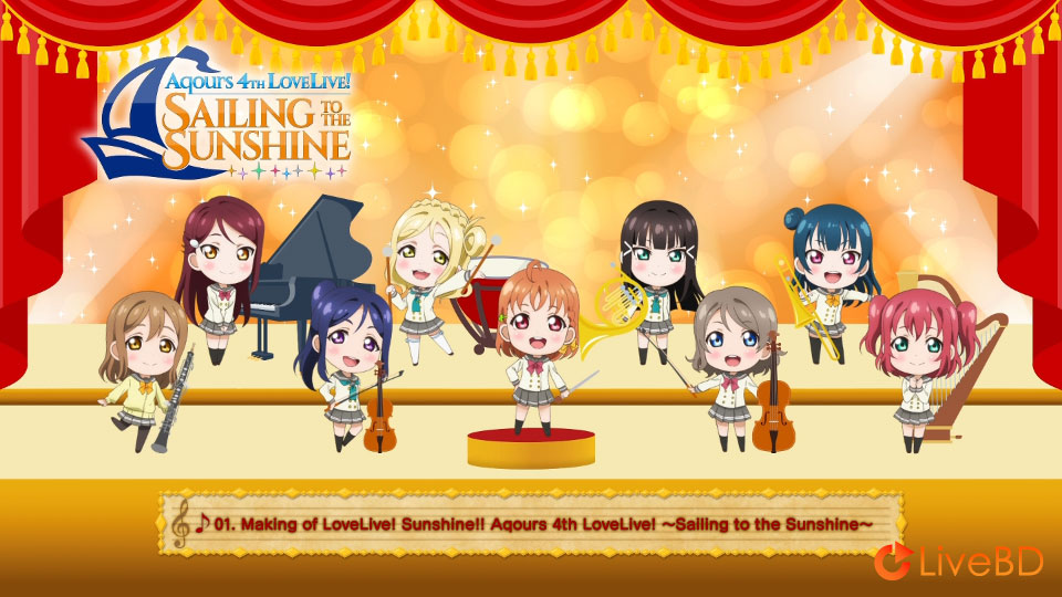LoveLive! Sunshine!! Aqours 4th LoveLive!～Sailing to the Sunshine～Blu-ray Memorial BOX (5BD) (2019) BD蓝光原盘 158.1G_Blu-ray_BDMV_BDISO_9