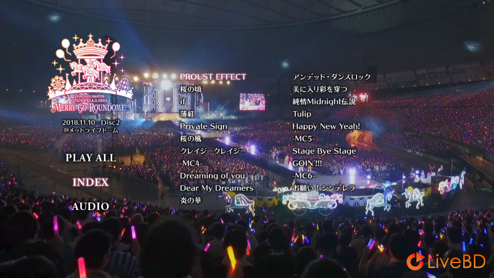 THE IDOLM@STER CINDERELLA GIRLS 6thLIVE MERRY-GO-ROUNDOME!!! @METLIFE DOME (5BD) (2019) BD蓝光原盘 172.2G_Blu-ray_BDMV_BDISO_3