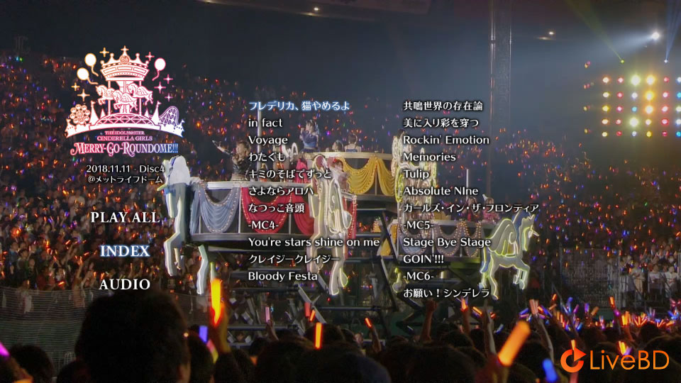 THE IDOLM@STER CINDERELLA GIRLS 6thLIVE MERRY-GO-ROUNDOME!!! @METLIFE DOME (5BD) (2019) BD蓝光原盘 172.2G_Blu-ray_BDMV_BDISO_7