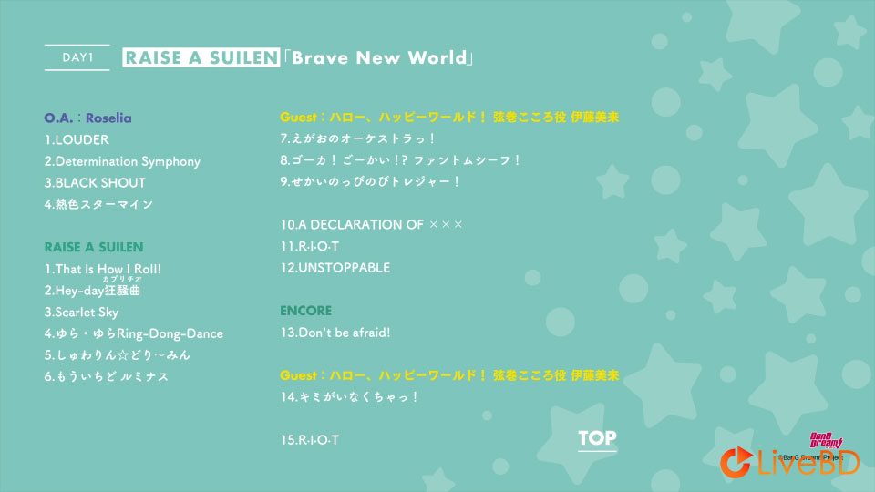 BanG Dream! 6th☆LIVE (2BD) (2019) BD蓝光原盘 43.8G_Blu-ray_BDMV_BDISO_1 BanG Dream! 6th☆LIVE (2BD) (2019) BD蓝光原盘 43.8G_Blu-ray_BDMV_BDISO_1