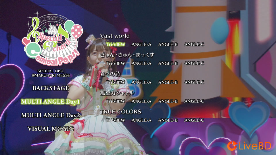 THE IDOLM@STER CINDERELLA GIRLS 7thLIVE TOUR Special 3chord Comical Pops! @MAKUHARI MESSE (5BD) (2020) BD蓝光原盘 185.9G_Blu-ray_BDMV_BDISO_9