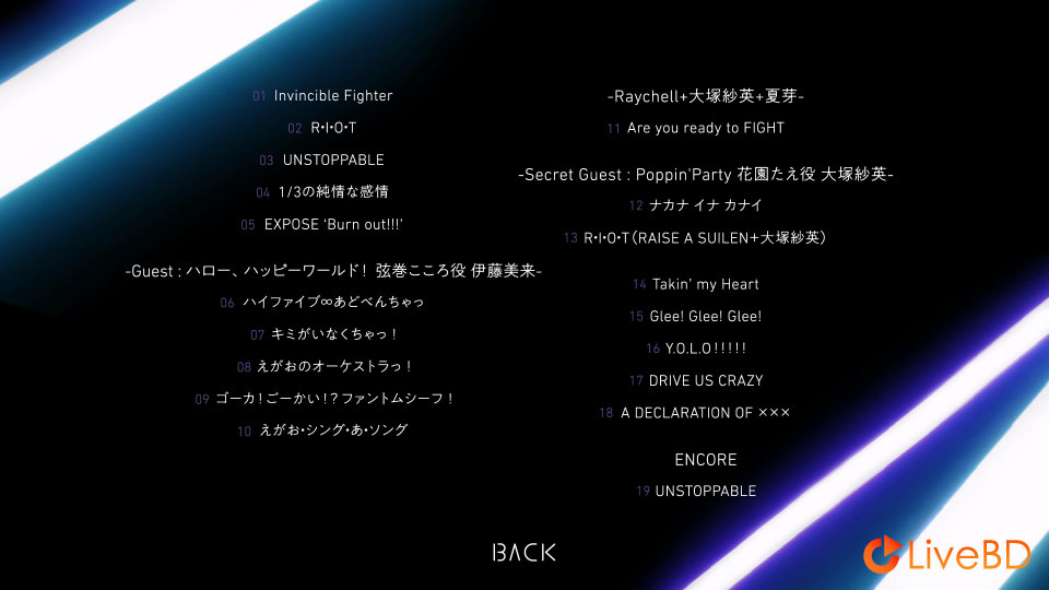 BanG Dream! RAISE A SUILEN「Heaven and Earth」DAY1+DAY2 (2BD) (2020) BD蓝光原盘 44.7G_Blu-ray_BDMV_BDISO_3